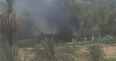 نفوق رؤوس ماشية جراء حريق التهم منزلا وحظيرة بأسوان