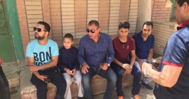 أول فيديو للخطيب فى جنازة بيجاد ضحية "السرطان"