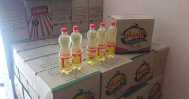 ضبط 70 كرتونة زيت طعام غير صالحة بمخزن غير مرخص بالسويس