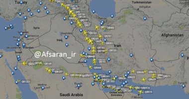 طائرات قطر حائرة فى سماء إيران.. وطهران: سنحصل ملايين الدولارات رسوم عبور