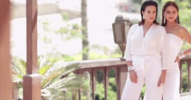 نيللى كريم تنشر جلسة تصوير مع هند صبرى.. وتعلق: مع الرائعة هند