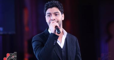 أحمد جمال يقدم فقرة غنائية فى حملة حماية الشباب من المخدرات