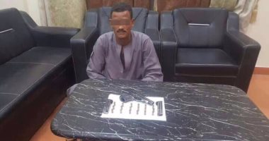 مباحث البلينا بسوهاج تضبط هاربًا من حكم 18 عامًا بحوزته طبنجة