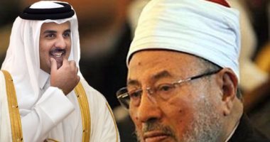 "القرضاوى" قربان الدوحة لاجتياز الأزمة..إمارة الإرهاب تستعد للإطاحة بالشيخ الإخوانى لإرضاء العرب.. مراقبون:نائبه المغربى أحمد الريسونى الأوفر حظا لخلافته بعدما قدم فروض الولاء بالتطاول على علماء القاهرة والرياض