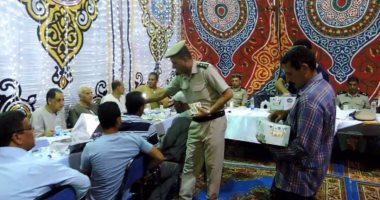 الداخلية تنظم حفل إفطار جماعى للمواطنين فى الشرقية والغربية