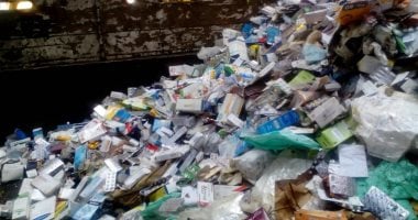 شرطة البيئة تضبط 100 طن مخلفات طبية خطرة داخل مصنع بالقليوبية