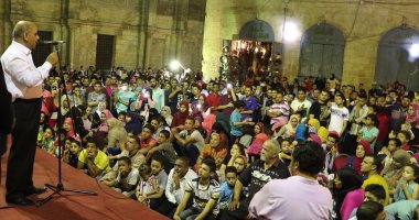 بالصور.. فرقة المحلة تحى ليالى رمضان الثقافية بشارع المعز 