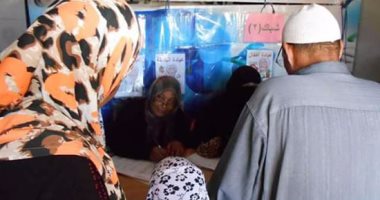 بالصور.. صحة بورسعيد : الكشف علي 671 مريضا بقرية المناصرة 
