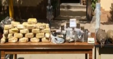الداخلية تضبط 70 كيلو هيروين و5 أطنان حشيش قبل عيد الفطر