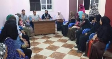 تضامن الواسطى ببنى سويف تناقش مشكلات تكافل وكرامة 