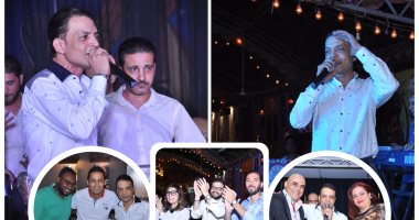 طارق الشيخ يتألق فى خيمة "ليالى الحلمية" بحضور نجوم المجتمع