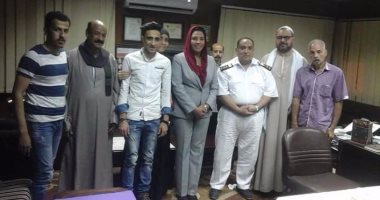 نشوى الديب تنجح فى إنهاء خصومة ثأرية بين عائلتين بأمبابة