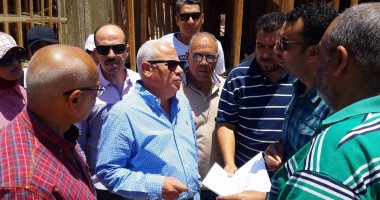 بالصور..محافظ بورسعيد: إنشاء سوق سمك نموذجى على مساحة 8500 متر 