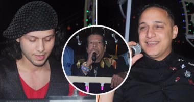 شعبان عبد الرحيم والبحراوى وعبد السلام يشعلون "جلابية بارتى" بخيمة "مولانا"