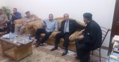 بالصور.. مساعد وزير الداخلية لوسط الصعيد: استنفار أمنى بمحيط دور العبادة