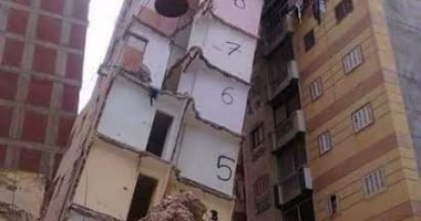 لجنة من هندسة الإسكندرية لمعاينة العقارات المجاورة لعقار الأزاريطة