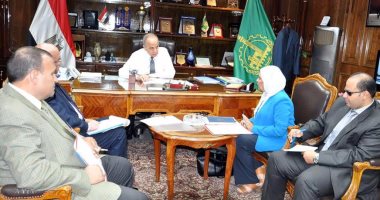 محافظ القليوبية يلتقى مساعد رئيس هيئة الإستثمار لمناقشة تطوير القناطر الخيرية