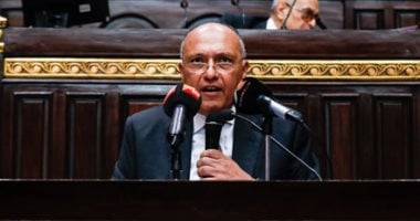 سامح شكرى فى مؤتمر صحفى: شددنا على الالتزام بمكافحة التطرف