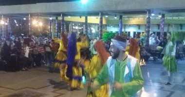 بالصور.. الغربية للفنون الشعبية تقدم عروضها بنادى 6 أكتوبر