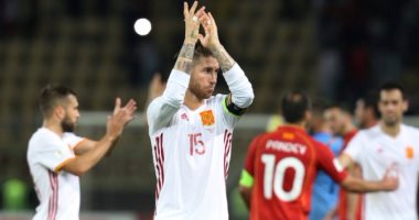 سيرجيو راموس يتمنى تغيير النشيد الوطنى الإسبانى بسبب كتالونيا