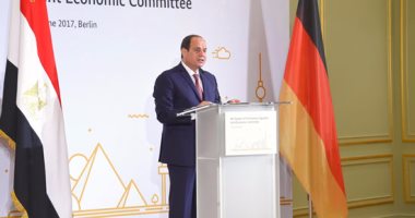 السيسي من برلين: الدولة تعمل جاهدة لتخفيف الآثار التضخمية لبرنامج الإصلاح