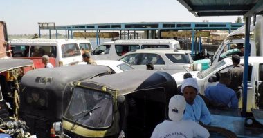 بالصور .. محافظ سوهاج : تشغيل عبارة جديدة بين طهطا وجزيرة الخزندارية