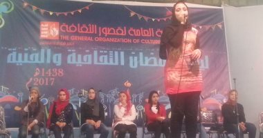 بالصور.. معرض وغناء وشعر فى ثامن ليالى الدقهلية الرمضانية