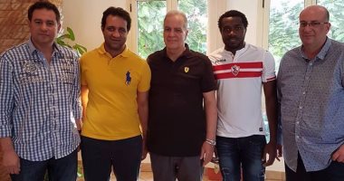 كاسونجو بقميص الزمالك رسميا بعد استلام الاستغناء