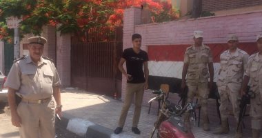 مساعد مدير أمن الدقهلية يتفقد لجان امتحانات الثانوية العامة بالمنصورة