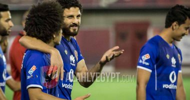 بالصور.. الصفحة الرسمية للنادى الأهلى تنشر جانب من تدريبات الفريق