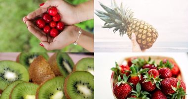 8 أكلات هيخلوا بشرتك تلمع .. البطيخ والكريز أهمها