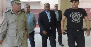 مدير أمن الغربية يتفقد قوات أمن المحلة ووجبات الإفطار المقدمة للمجندين
