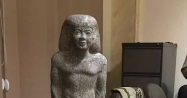 ضبط مزارع بحوزته تمثالين يشتبه فى أثريتهما بالمنيا