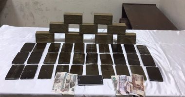 سقوط عاطلين قبل ترويجهما كيلو ونصف حشيش وهيروين فى البساتين
