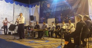 بالصور.. ثلاثى أضواء المسرح فى ختام ليالى رمضان بالمنوفية