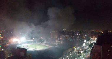 السيطرة على حريق فى نادى الزمالك