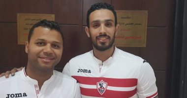 بالصور.. الزمالك يضم "فلفل ولوكا" رسمياً 3 مواسم لدعم اليد