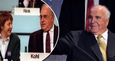 بالصور..وفاة "هلموت كول" موحد ألمانيا بعد صراع طويل مع المرض.. أول مستشار فى "بلاد الماكينات" يظل بالمنصب 16 عاما.. ويرجع له الفضل فى تأسيس منطقة "اليورو".. أول من طبع له طابع بريد وهو على قيد الحياة