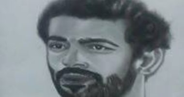 قارئ يشارك برسومات لـ"محمد صلاح" احتفالا بعيد ميلاده