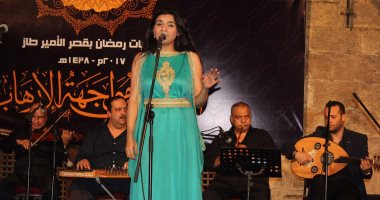 بالصور.. رحاب مطاوع تتألق فى قصر الأمير طاز