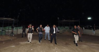 بالصور.. مدير أمن كفر الشيخ يتفقد الخدمات الأمنية بالبرلس