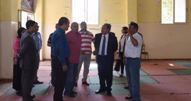 محافظ الإسكندرية يكلف وكيل وزارة الشباب برفع كفاءة المنشآت الرياضية