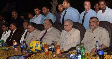 رئيس المقاولون العرب يفتتح المرحلة الأولى من مجمع ملاعب فرع سيناء الرياضية