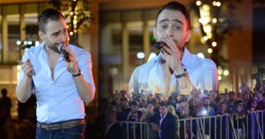 حسام حبيب يشعل حفل "الخيمة" بمول مصر