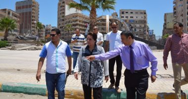 بالصور.. محافظ البحيرة تتفقد المشروعات الخدمية بدمنهور