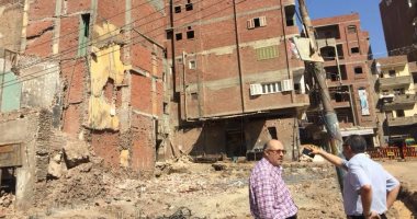 عميد "هندسة طنطا" يترأس لجنة لفحص البرج المائل بالمحلة