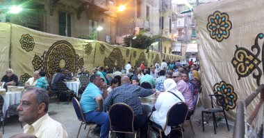 بالصور.. الشعبة الهندسية تنظم إفطارا أمام عقار الأزاريطة بعد الانتهاء من هدمه