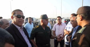 رئيس الهيئة الهندسية يتفقد أعمال تنفيذ طريق "شبرا - بنها الحر" 