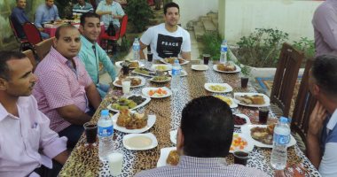 بالصور.. حفل إفطار مركز شرطة حوش عيسى بالبحيرة 