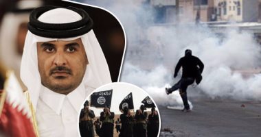 "التسريب البحرينى" يحاصر قطر.. اتصالات الإرهابى البحرينى جمعة سلطان مع مستشار تميم تكشف حلقة جديدة من مؤامرات الدوحة .. وتقارير: "العطية" قمع تجار سوق واقف داخل قطر.. وشقيقه ممول مباشر لجماعات إرهابية فى سوريا